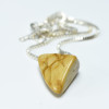 Yellow Jasper Stone Necklace 