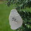 Mittens Sea Glass Ornament