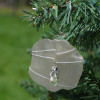 Wire Wrapped Flip Flop Christmas Ornament