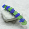 Blue and Green Sea Glass Barrette