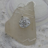 Sand Dollar Sea Glass Ornament