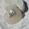 Hot Air Balloon Sea Glass Ornament