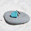 Tumbled Turquoise Stone  Tie Tack