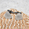 Frosted Sea Glass Cufflinks