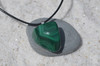 Tumbled Malachite Stone Necklace