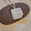 Selenite Stone Necklace