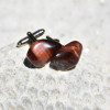 Red Tiger's Eye Stone Cufflinks