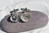 Crystal Quartz Stone Cufflinks
