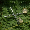 Citrine Stone Hair Pins