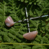 Pink Opal Stone Hair Pins (Quantity of 2) - Made to Order