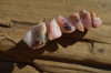 Pink Opal Stones French Barrette 