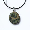 Kambaba Jasper Palm Stone Necklace