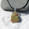 Unakite Jasper Stone Necklace