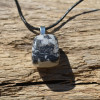 Marble Zebra Jasper Stone Necklace