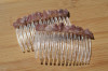 Pink Aventurine Stone Hair Combs