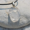 Smokey Quartz  Palm Stone Pendant