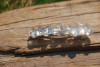 Crystal Quartz  Stone  Hair Clip