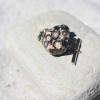 Leopard Skin Jasper Stone Tie Tack