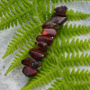 Brecciated Jasper Stone French Barrette Hair Clip