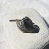 Banded Agate Stone Tie Tack 