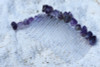 Amethyst Stone Hair Combs (Quantity of 2) - Made to Order