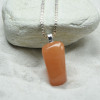 Tumbled Peach Quartz Necklace