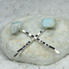 Amazonite Stone Hair Pins