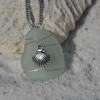 Clam Shell Pendant and Necklace 