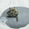 Dalmatian Jasper Stone Tie Tack