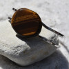 Gold Tiger's Eye Cuff Bracelet