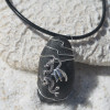 Wire Wrapped Dragon Necklace