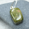 Unakite Jasper Stone Necklace