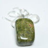 Unakite Jasper Stone Pendant