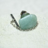 Amazonite Stone Tie Clip