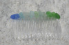  Rainbow Sea Glass Hair Comb