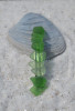 Green Sea Glass French Barrette