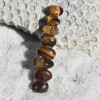 Gold Tiger's Eye Stone Hair Clip