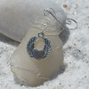 Heart Sea Glass Ornament