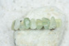 Green Jade Stone French Barrette - 60 mm