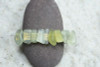 Green Jade Stone French Barrette - 60 mm