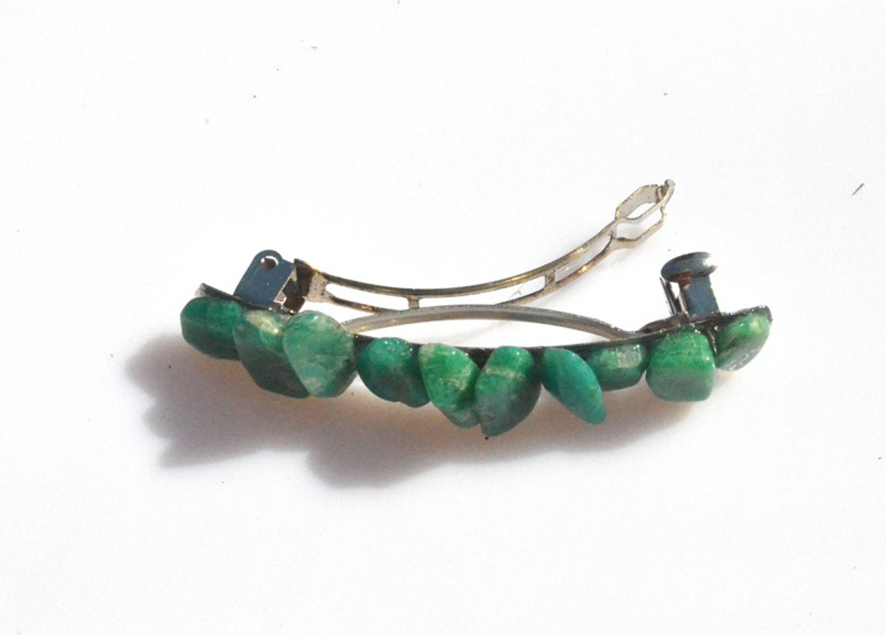 Amazonite Stones Hair Clip