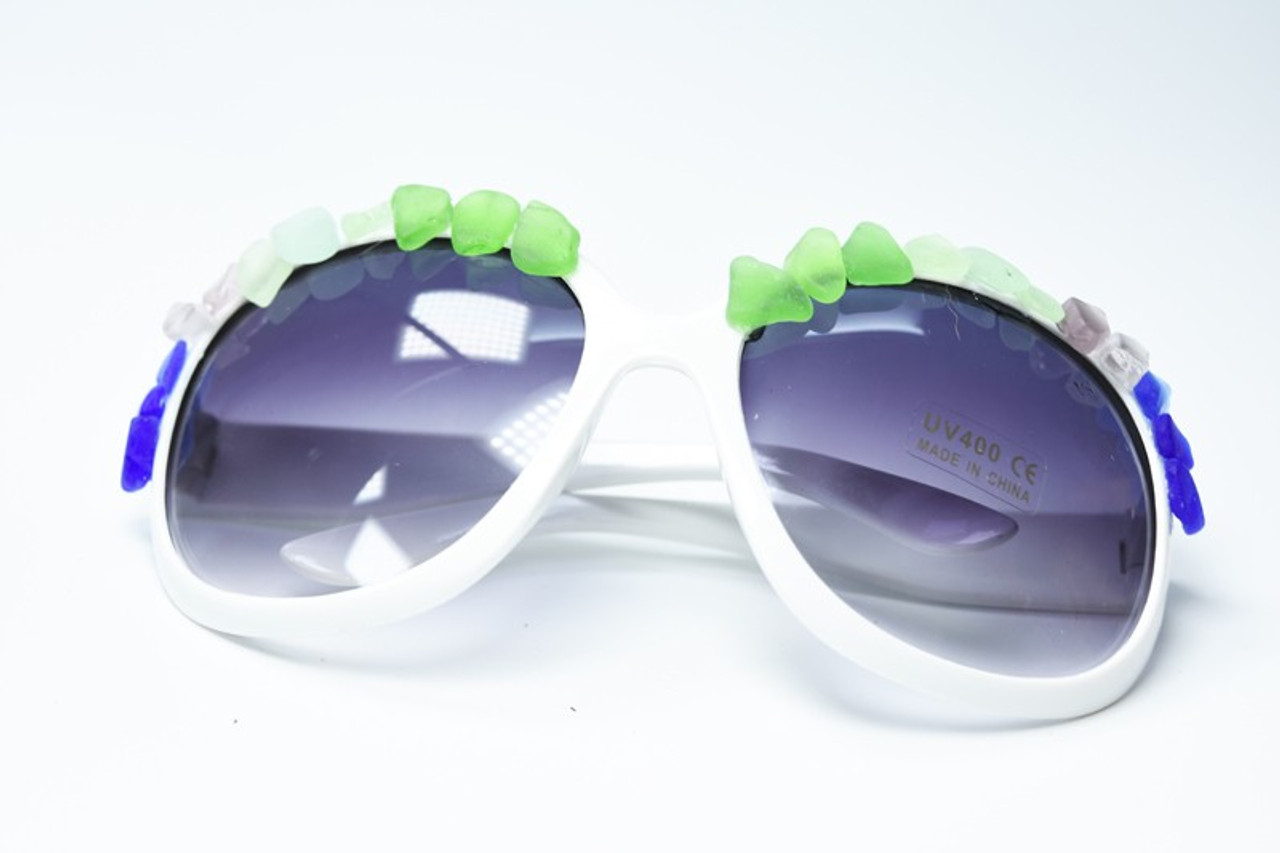 Colorful Sea Glass Sunglasses