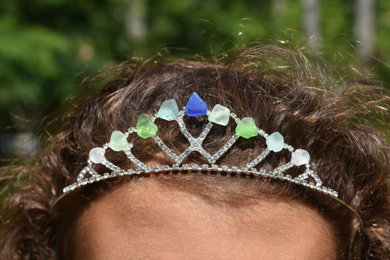 Mermaid Sea Glass Crown