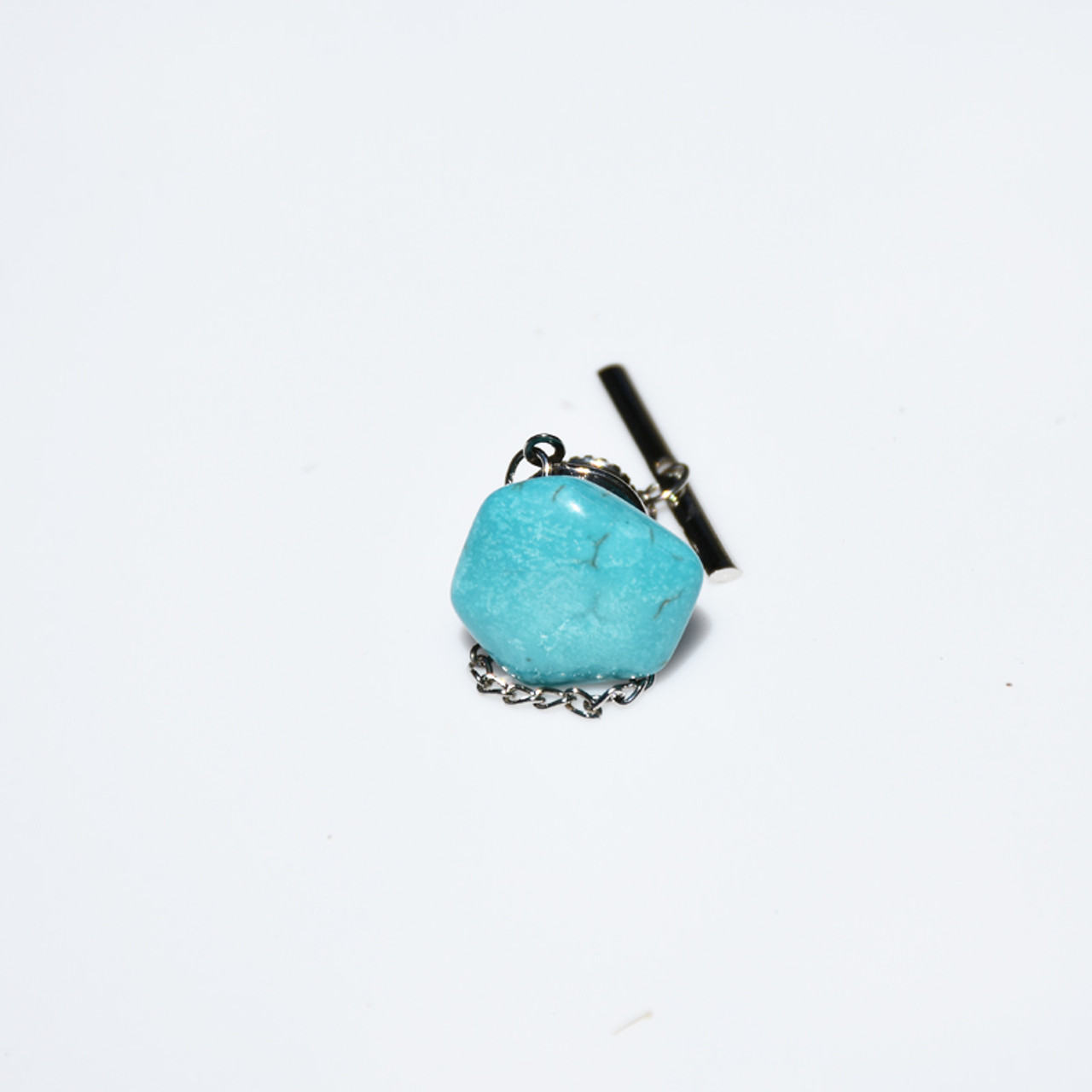 Turquoise Tie Tack 