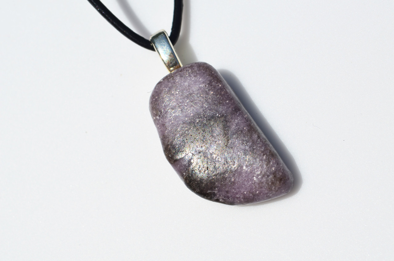 Tumbled Lepidolite Necklace