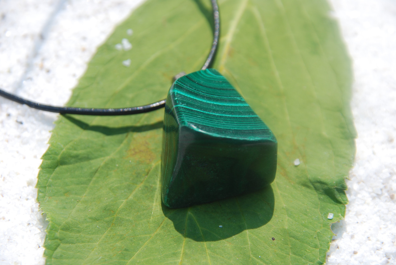 Malachite Stone Pendant