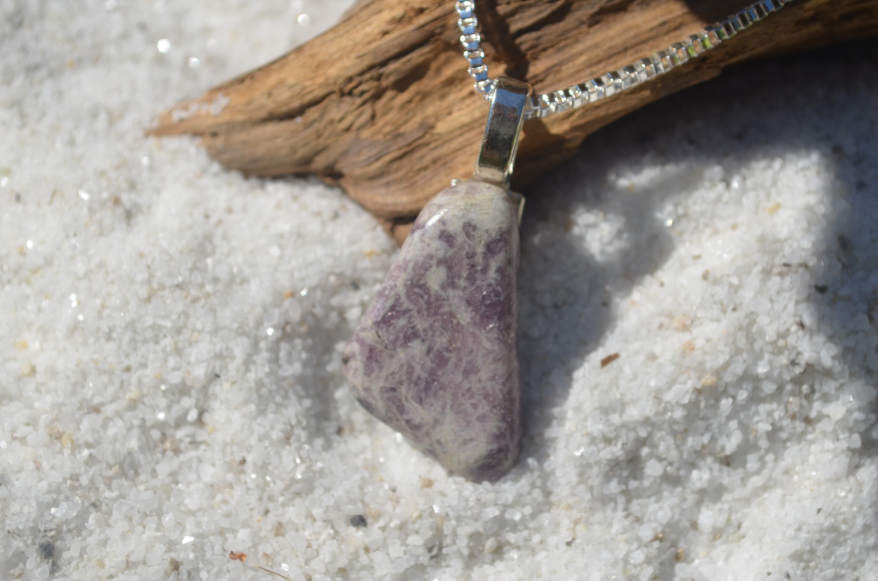 Lepidolite Stone Necklace