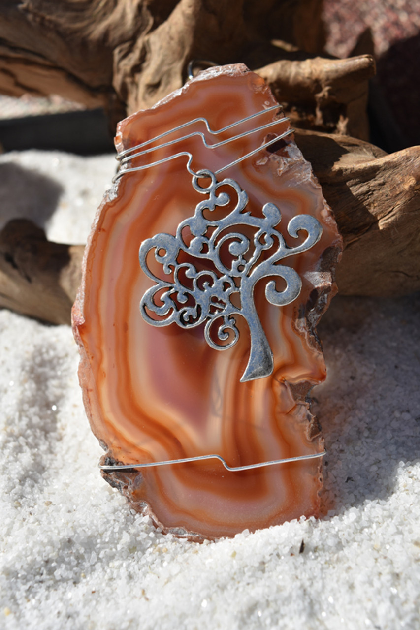 Wire Wrapped Tree of Life Ornament