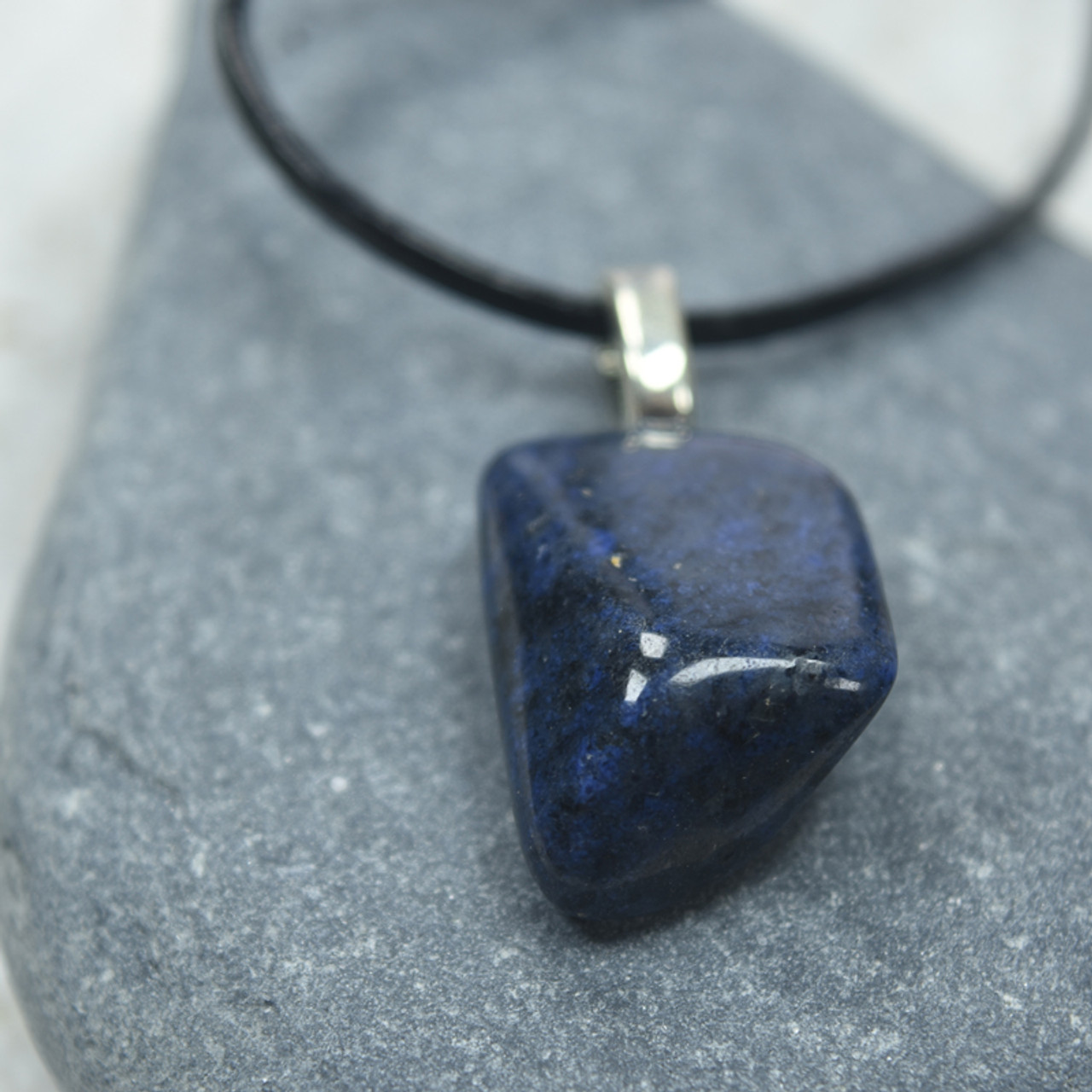 Dumortierite Stone Necklace