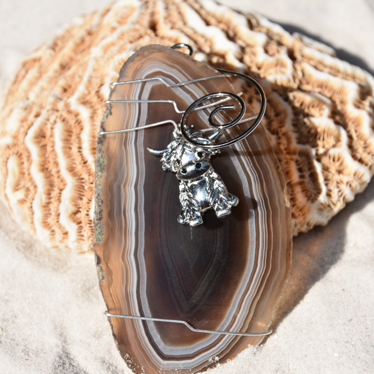 Hairy Coo Christmas Ornament
